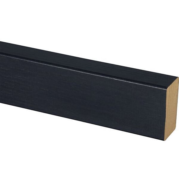 FORESTEA - Lot de 4 Tasseaux séparateurs MDF chêne lave 2700 x 100 x 57 mm - large
