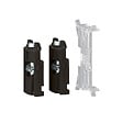 LEGRAND - Lot de 2 griffes rapido + entretoise Plexo - 40mm - vignette