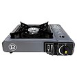 INTEC - Réchaud gaz Camping 1 Feu 2200W + 4 Cartouches gaz Butane Allumage Piezo – Camping Randonnée Cuisine Extérieure INTEC - vignette