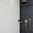 HANSGROHE - Hansgrohe Ecostat Square Set de finition pour mitigeur thermostatique encastré avec robinet d'arrêt et inverseur (15714140) - vignette