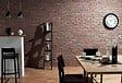 MODULO - Plaquette parement Chester Brique - Ciment - Brun/Rouge - vignette