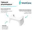 VILLEROY ET BOCH - Pack WC sans bride  Subway 2.0 abattant frein de chute + bâti-support sol et mur + plaque Chromé + Tabouret - vignette