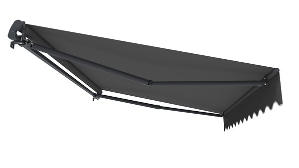 Store manuel - Gris anthracite - L.295xl.200cm - large