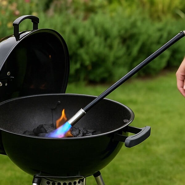INTEC - Désherbeur Thermique Gaz Piezo + 4 Cartouches gaz 330gr - Bruleur Mauvaises Herbes, Allumage Barbecue INTEC - large