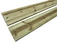 Collections Atlante - Lame de terrasse en bois pin - Marron - L.2400xl.147xEp.27mm - vignette