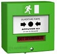 NEUTRONIC - Declencheur manuel Vert 2 contacts etanche IP 65 - NEUTRONIC - 4714V3C - vignette