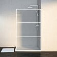 Paroi de douche - Blanche - L.120xH.190cm - vignette