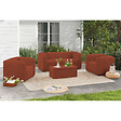 TERRACOTTA - Fauteuil gonflable - Intérieur et extérieur - Couleur Terracotta - vignette