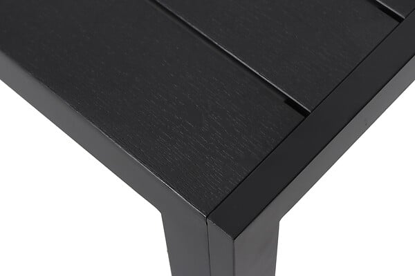 Table de jardin en aluminium - H.74,5xL.185xP90cm - large