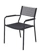 Fauteuil empillable en acier - vignette