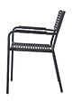 Fauteuil empillable en acier - vignette