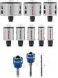 BOSCH - Coffret de scies trépans PRO Multi Material PC Plus 11 pièces BOSCH - 2608594432 - vignette