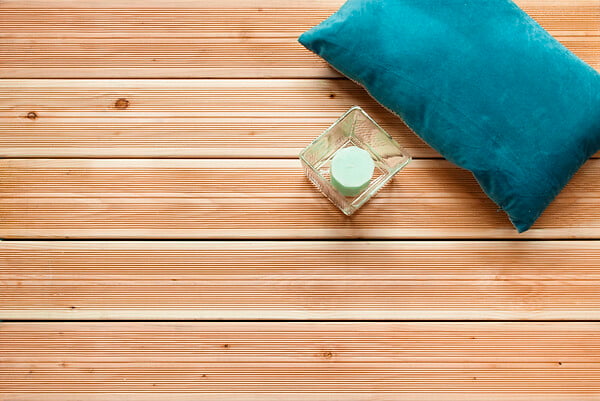 Collections Atlante - Lame de terrasse douglas rainurée - L3000xl138xEp24 mm - large