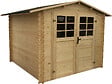 SOLID - Abri de jardin en bois épicéa  - L.339.9xP.298xH.218cm - vignette