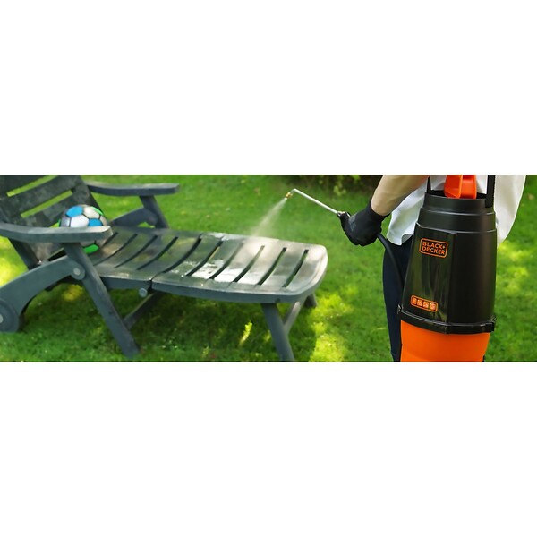 BLACK+DECKER - Pulvérisateur Jardin 6L + Lance Pulvérisateur à Pression Jardin Black & Decker - large