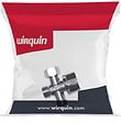 WIRQUIN - Robinet d arrêt droit 3 voies en laiton chromé - vignette