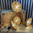 LUMISKY - Guirlande abat-jour COTTAGE 10 globes 5.70M - vignette