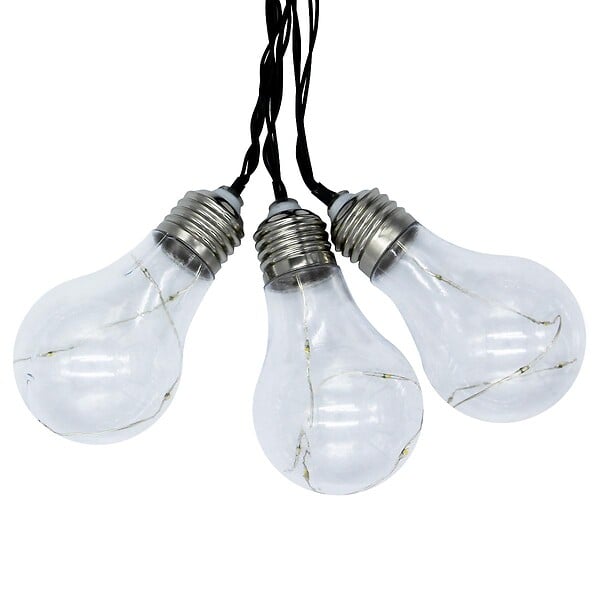 LUMISKY - Guirlande solaire FANTASY STAR 10 ampoules 3.75M - large
