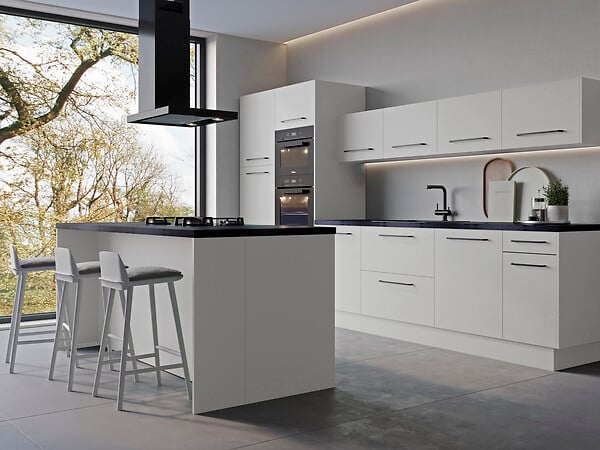 GRUPOALVIC - Plinthe de cuisine - Gris - H.15xL.240cm - large