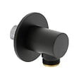 THERMADOR - UDEN Prise d'eau encastrée ronde réglable métal noir - THERMADOR - AC172NE - vignette