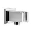 THERMADOR - UDEN Prise d'eau encastrée carrée métal chromé avec support pommeau de douche - THERMADOR - AC171CR - vignette