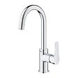 GROHE - EUROSMART Mitigeur monocommande de lavabo Taille L, avec vidage, Chrome (23743003) - vignette