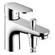 HANSGROHE - Hansgrohe Vernis Blend Mitigeur bain/ douche monotrou avec cartouche en céramique, Chrome (71444000) - vignette