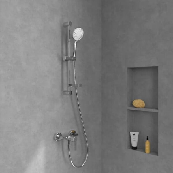 VILLEROY & BOCH - Villeroy & Boch Architectura Mitigeur Monocommande de douche  , Chrome (TVS10300100061) - large