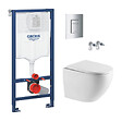 GROHE - Pack WC Rapid SL + WC sans bride Swiss Aqua Technologies + Plaque de commande Skate Cosmopolitan (RapidSL-FusionTQ-1) - vignette