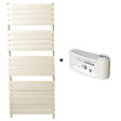 THERMADOR - Sèche Serviette HITA Mixte 673W + kit Elec 500W - THERMADOR - HIT4001640M - vignette