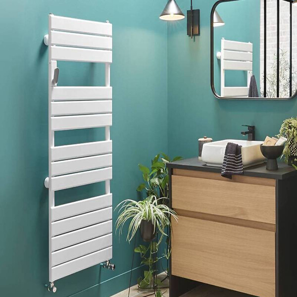 ATLANTIC - Radiateur sèche-serviettes Adélis Atlantic - Eau chaude - 973W - Anthracite - large
