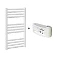 THERMADOR - Sèche-Serviettes MAHANA Droit Mixte 858W + kit Elec 750W en acier blanc - THERMADOR - MAH6001775DM - vignette