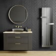 INTUIS - Radiateur connecté Vertical 1000W Verre massif reflet CAMPAVER HUG Nativ - INTUIS - K161733 - vignette