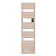 ATLANTIC - Sèche-serviettes étroit avec soufflerie Adélis Digital Atlantic - 750 + 1000W - Beige - vignette
