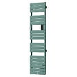 THERMOR - Radiateur sèche-serviettes électrique étroit Riviera 2 - Avec soufflerie - 750+1000W - Vert eucalyptus - vignette