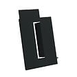 DECOCLIM - Lot de 2 joues latérales en alu pour extension hauteur anthracite taille XL - DECOCLIM-23AXL7016-JLATP - vignette