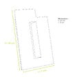 DECOCLIM - Lot de 2 joues latérales en alu pour extension hauteur anthracite taille XL - DECOCLIM-23AXL7016-JLATP - vignette