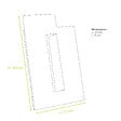 DECOCLIM - Lot de 2 joues latérales en alu pour extension hauteur blanc taille M - DECOCLIM-23AM9010-JLATP - vignette