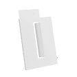 DECOCLIM - Lot de 2 joues latérales en alu pour extension hauteur blanc taille S - DECOCLIM-23AS9010-JLATP - vignette