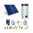 THERMADOR - Chauffe-eau solaire 2 capteurs solaires fixation toiture plate + ballon ECS 300L double échangeur - vignette