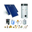 THERMADOR - Chauffe-eau solaire 3 capteurs solaires fixation toiture inclinée + ballon ECS 300L double échangeur - vignette