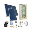 THERMADOR - Chauffe-eau solaire : 3 capteurs solaires toiture plate + ballon ECS 300L double échangeur - THERMADOR - PSOLECSP33TP - vignette