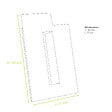 DECOCLIM - Lot de 2 joues latérales en alu pour extension hauteur anthracite taille S - DECOCLIM-23AS7016-JLATP - vignette
