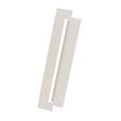 DECOCLIM - Lot de 2 joues latérales en alu blanc crème taille M - DECOCLIM - DECOCLIM-23AM9001-JLAT - vignette