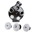 AXELAIR - Kit Hygro A VMC simple flux hygroréglable PENTA ES + 3 bouches à piles - AXELAIR - KHAPST5160 - vignette