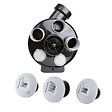 AXELAIR - Kit Hygro A VMC simple flux hygroréglable PENTA ES + 3 bouches électriques - AXELAIR - KHAEST5160 - vignette