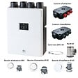AXELAIR - VMC double flux NETI + kit d'accessoires 8 piquages - AXELAIR - VDFTNK8P - vignette