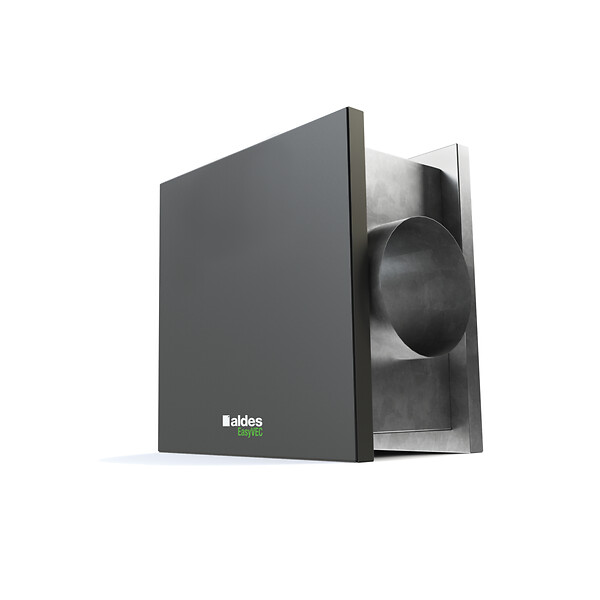 ALDES - Caisson de ventilation EasyVEC® Compact600 Standard 1V - ALDES - 11034549 - large