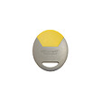 COMELIT IMMOTEC - Badge porte clé MIFARE Gris/Jaune - COMELIT - CLE/GJ - vignette
