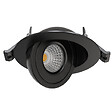 SOLUM - LEO Spot encastré noir 8W. 690Lm. CCT 2700K/3000K/4000K. Orientable 90. Rotatif 360 - SOLUM - S0160790D - vignette